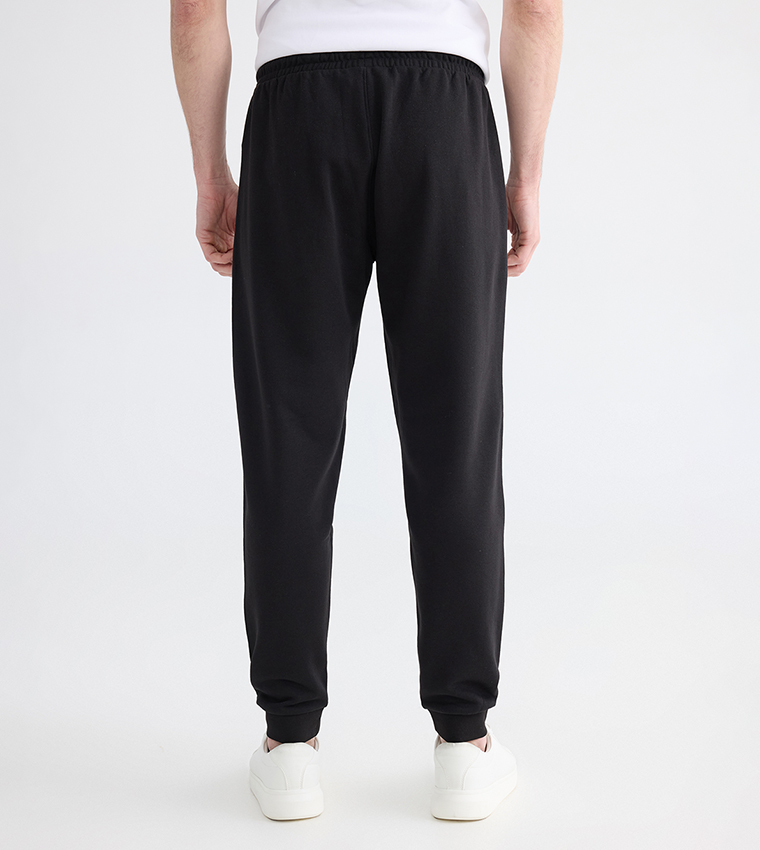 Drawstring Waist Slim Fit Joggers