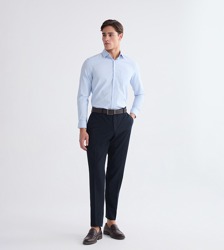 Long Sleeves Formal Dobby Shirt