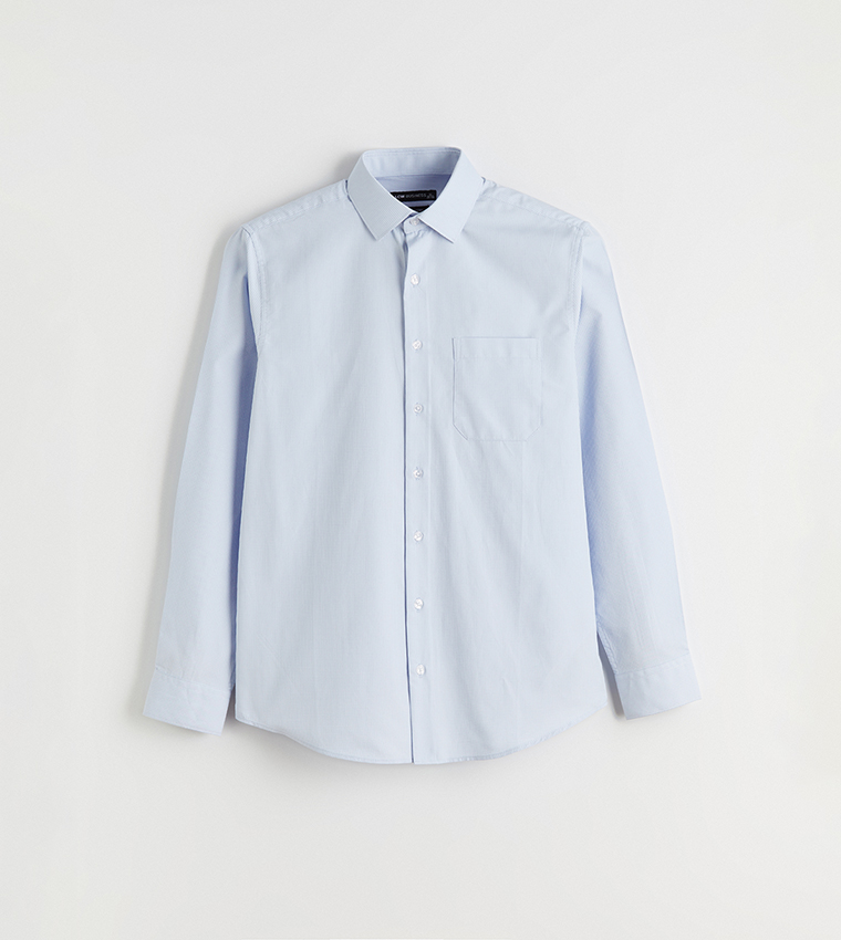 Long Sleeves Formal Dobby Shirt