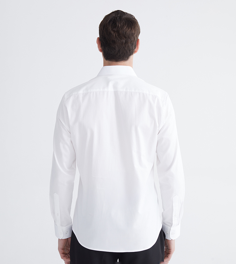 Solid Long Sleeves Formal Shirt