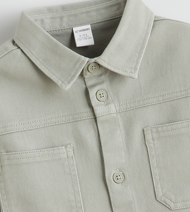 Solid Long Sleeves Shirt