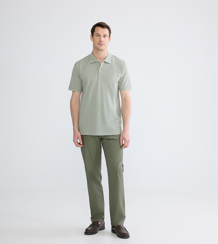 تيشيرت بولو بكم قصير 