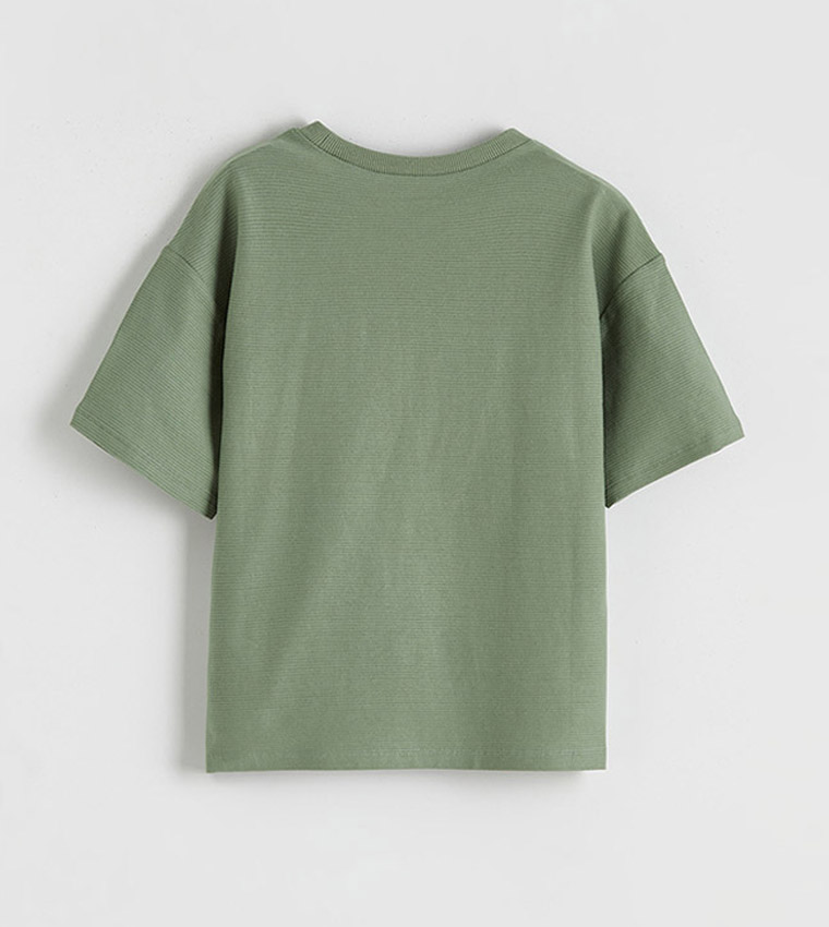 Pocket Front Short Sleeves T-Shirt