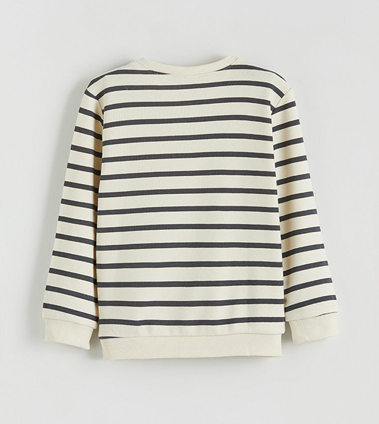 Pack of 2 Printed Crew Neck Sweatshirt