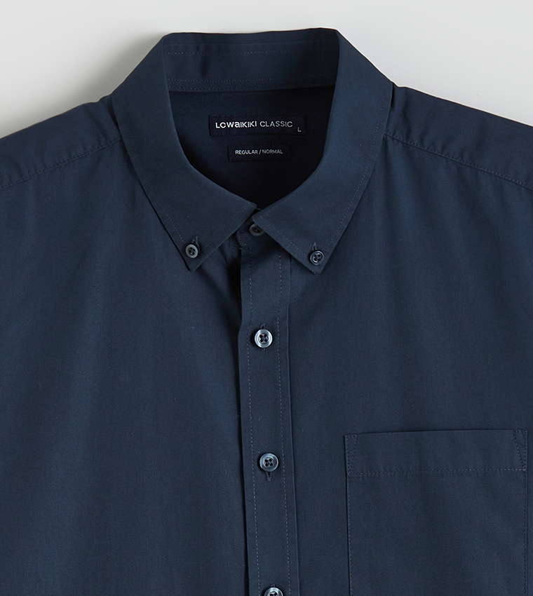 Solid Long Sleeves Casual Shirt