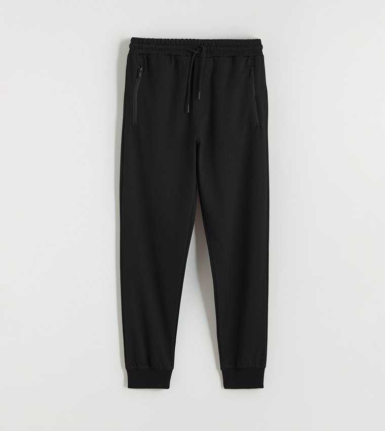 Drawstring Waist Slim Fit Joggers