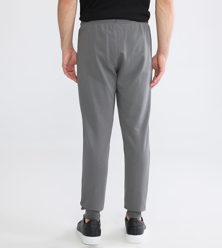 Drawstring Waist Regular Fit Joggers