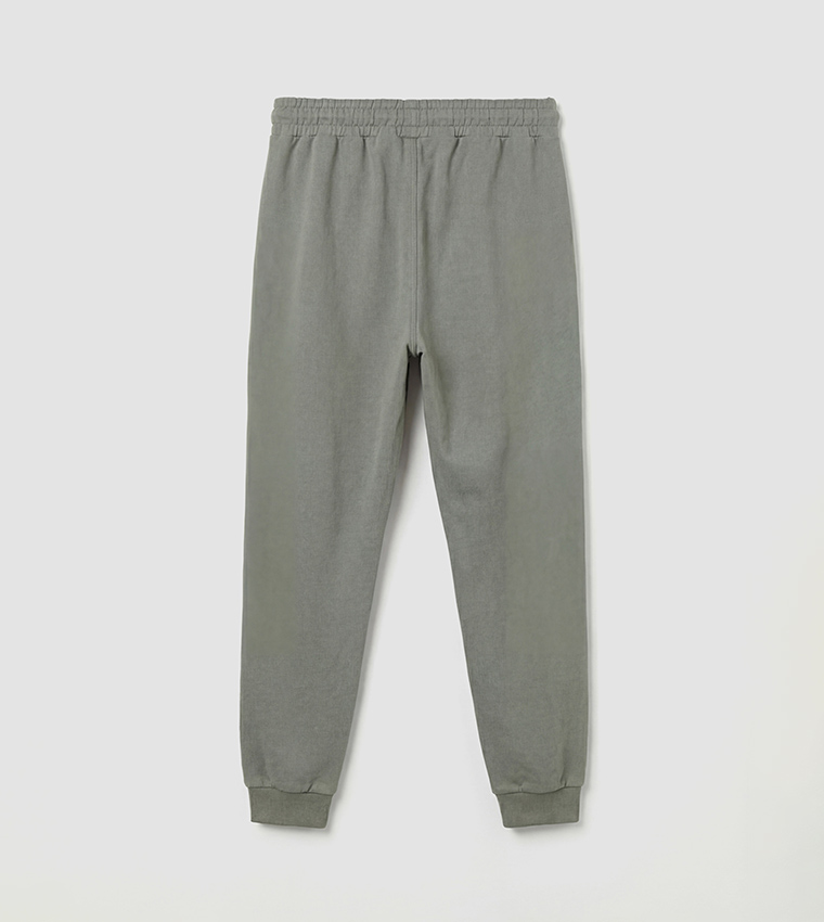 Drawstring Waist Regular Fit Joggers