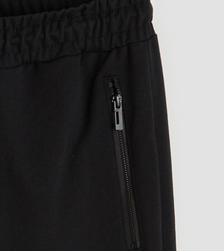 Drawstring Waist Straight Fit Sweatpants