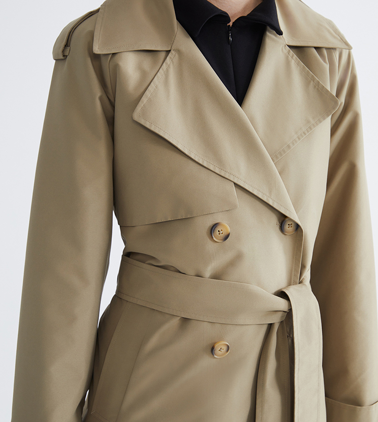 جاكيت ترنش سادة 