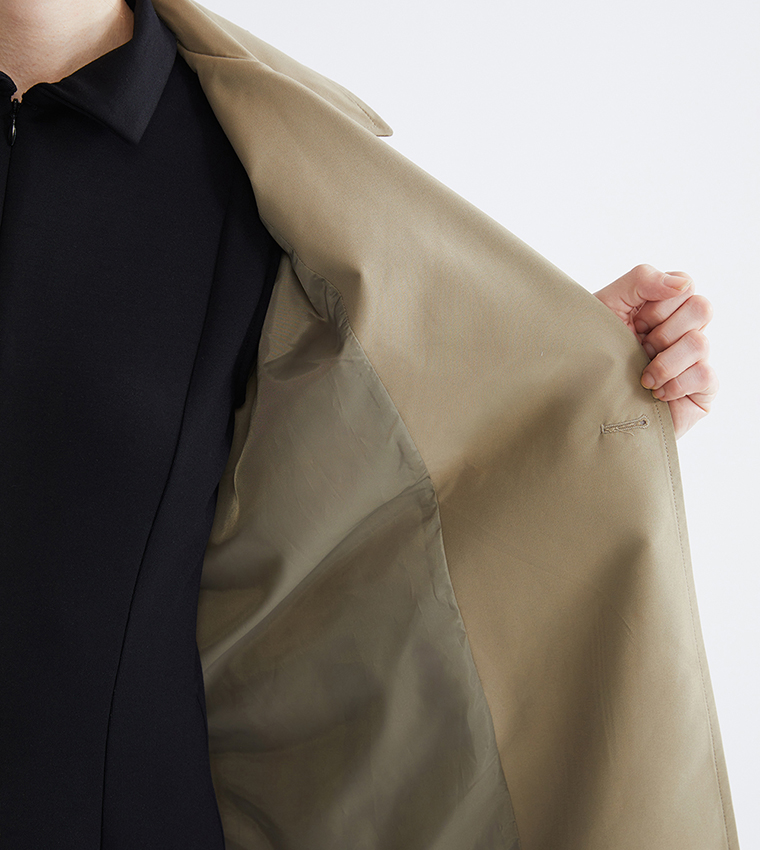 جاكيت ترنش سادة 