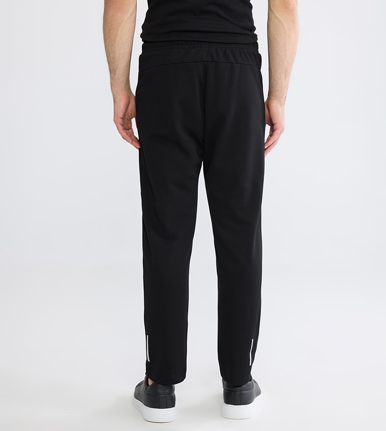 Drawstring Waist Slim Fit Sweatpants