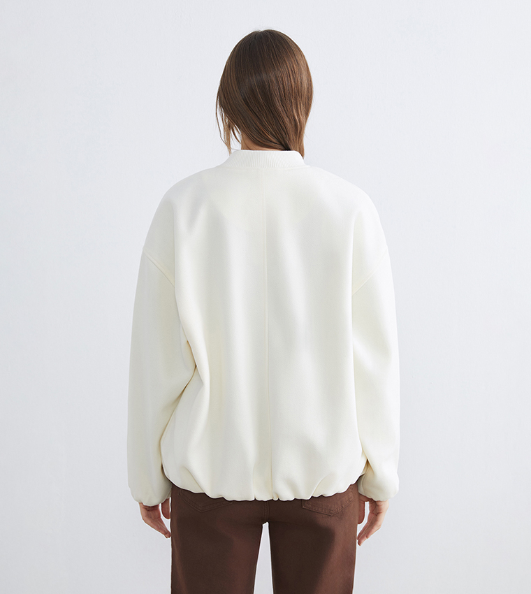 جاكيت بومبر أوفرسايز 