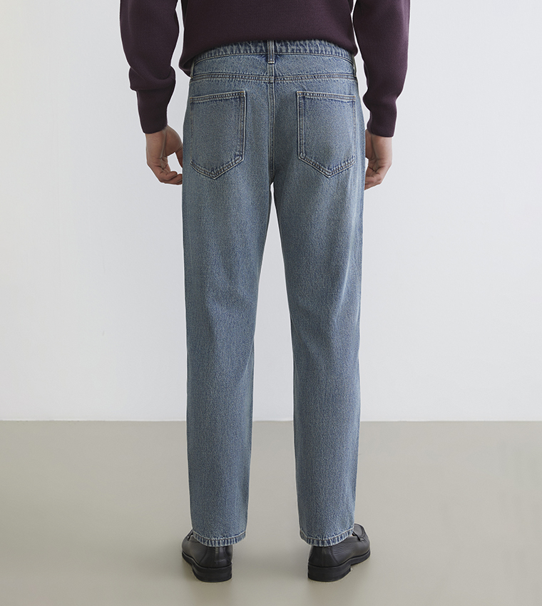 Washed Regular Fit Jeans