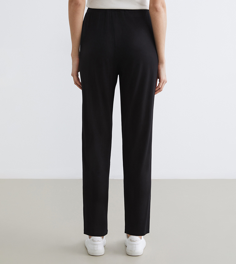 Elastic Waist Slim Fit Sweatpants