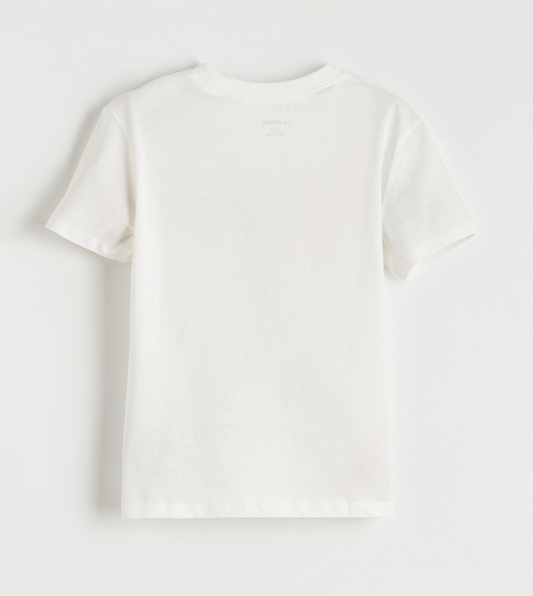 Printed Short Sleeves Crew Neck T-Shirt