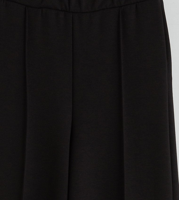 Buy LC Waikiki Elastic Waist Soft Touch Sweatpants In BLACK