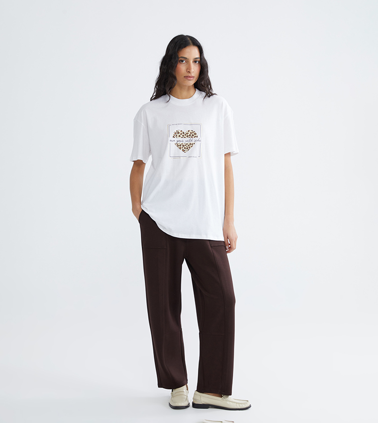 Elastic Waist Soft Touch Sweatpants