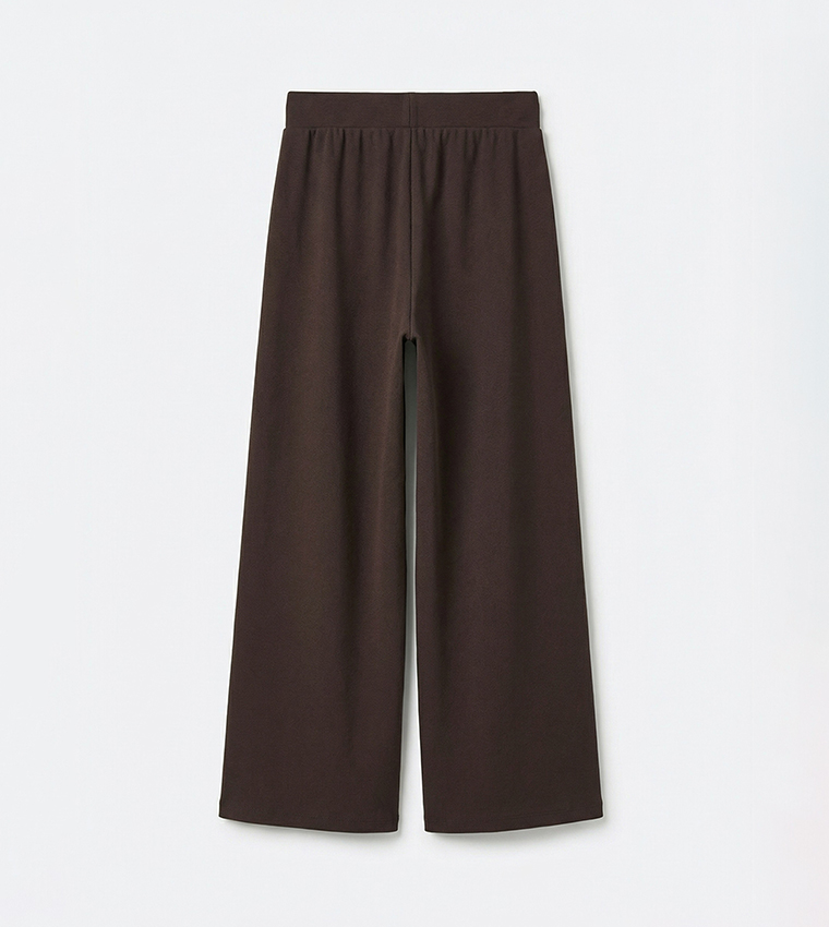 High Waist Wide Leg Trousers