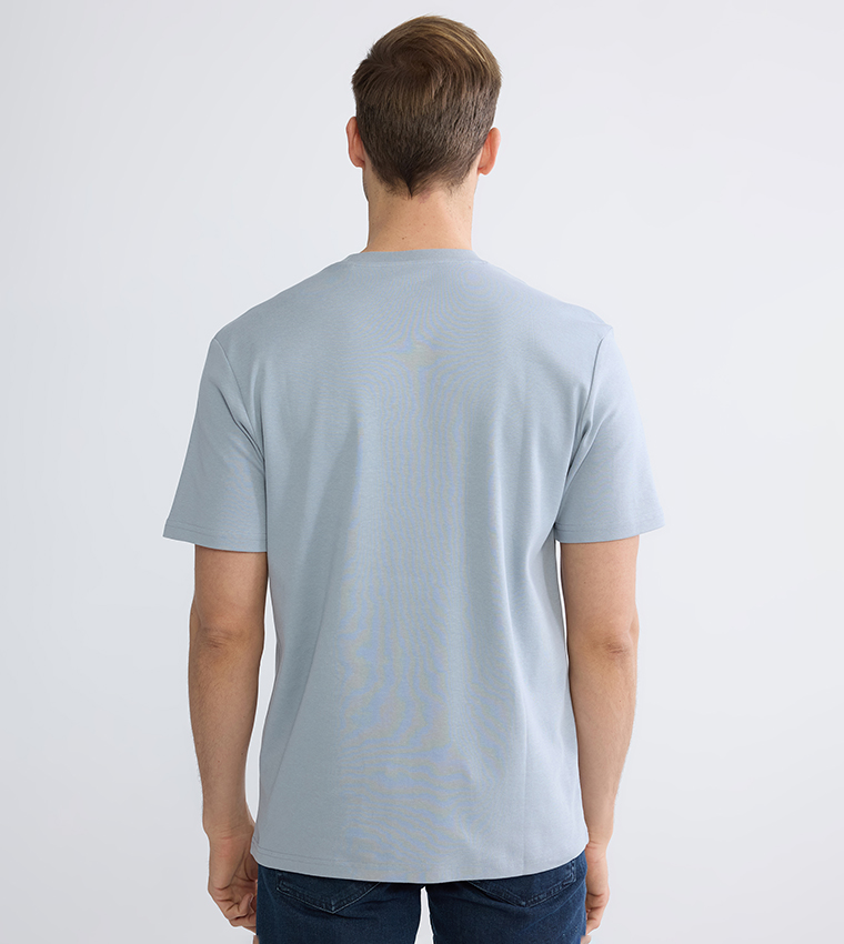 Printed Crew Neck Oversized T-Shirt