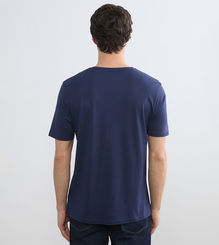 تيشيرت سادة بكم قصير