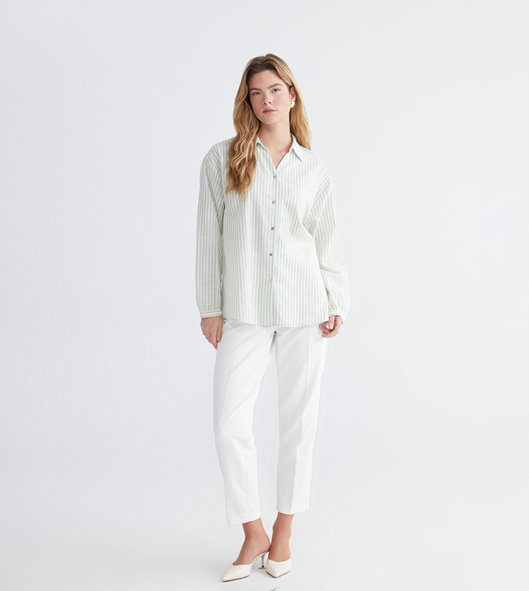 Striped Long Sleeves Casual Shirt