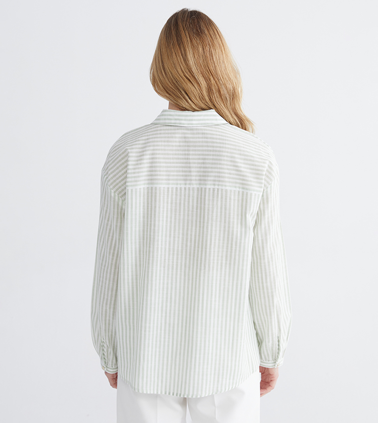 Striped Long Sleeves Casual Shirt