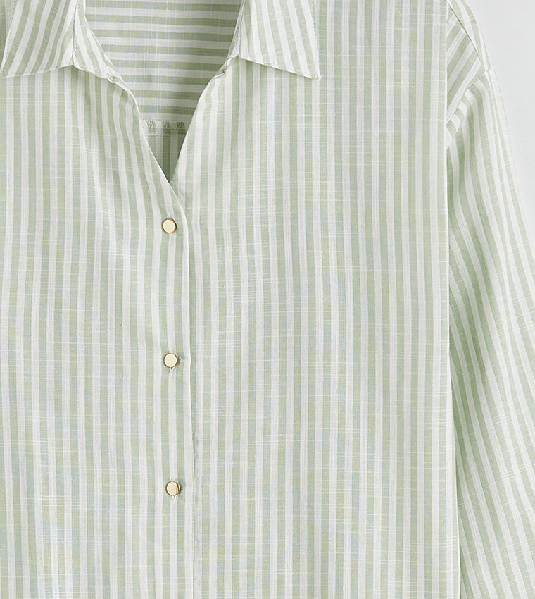 Striped Long Sleeves Casual Shirt