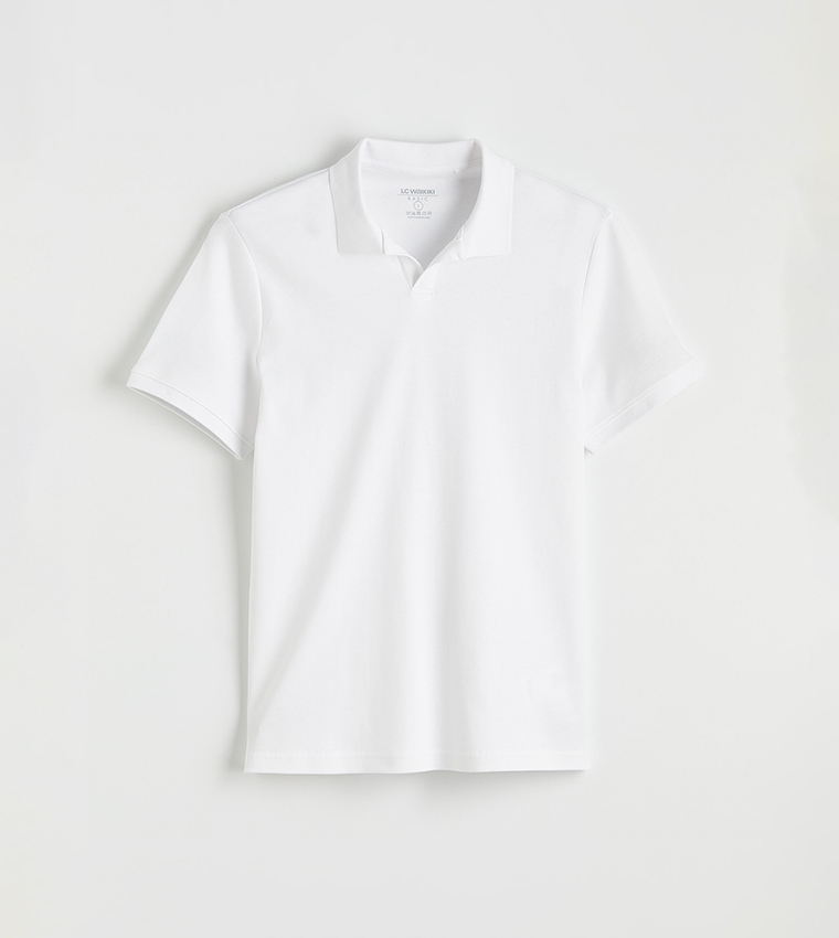 Solid Short Sleeves Polo T-Shirt