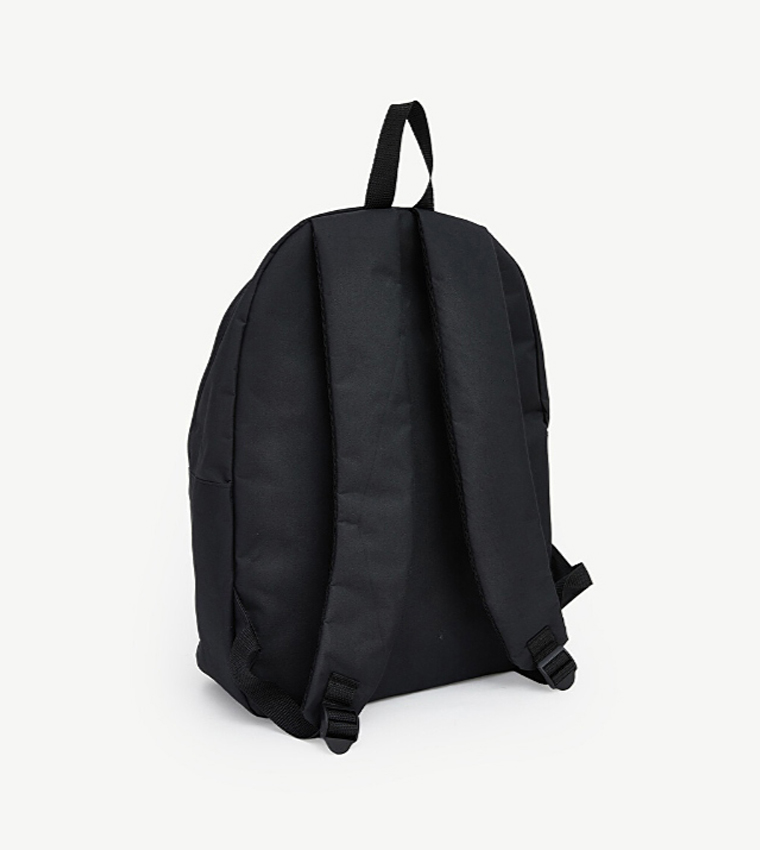 Solid Zipper Laptop Backpack
