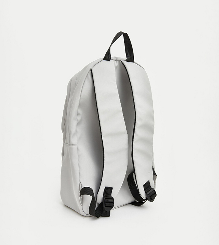 Solid Multi-Pocket Zip Backpack