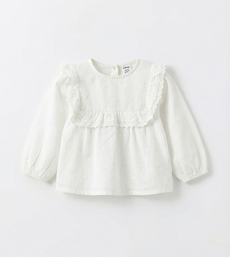 Ruffled Top and Pant Set