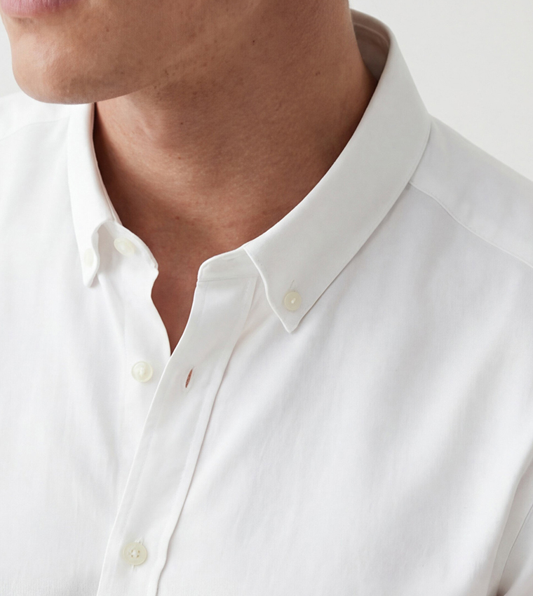 Solid Long Sleeves Casual Shirt