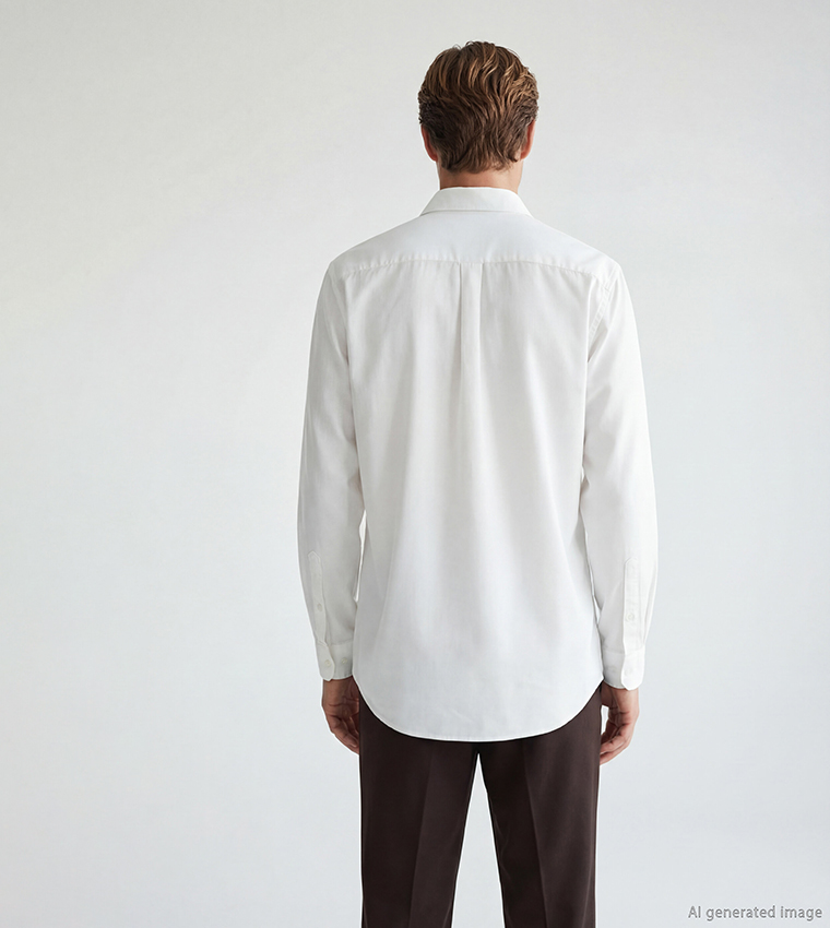 Solid Long Sleeves Casual Shirt