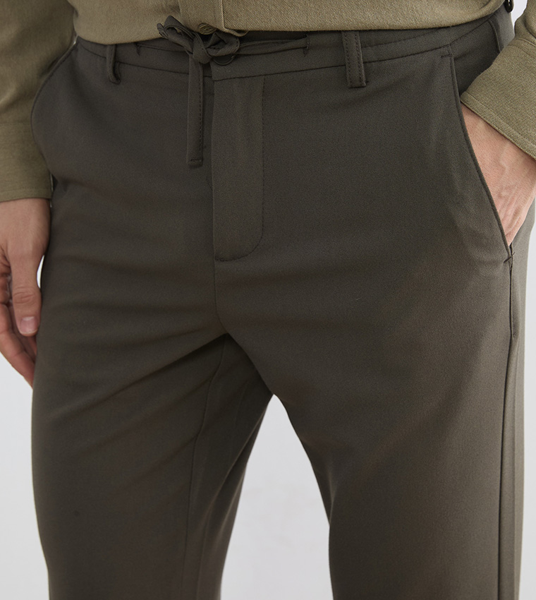 LC Waikiki  Casual Pants - Khaki Casual Pants