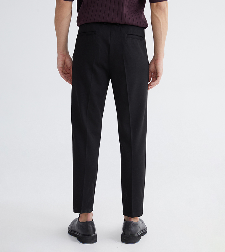 Mid Rise Slim Fit Trousers