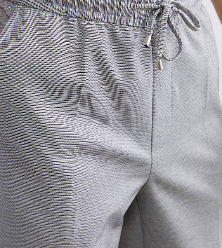 Mid Rise Slim Fit Trousers