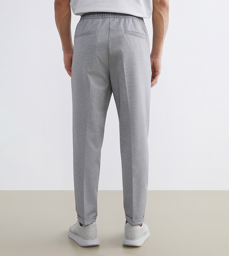 Mid Rise Slim Fit Trousers