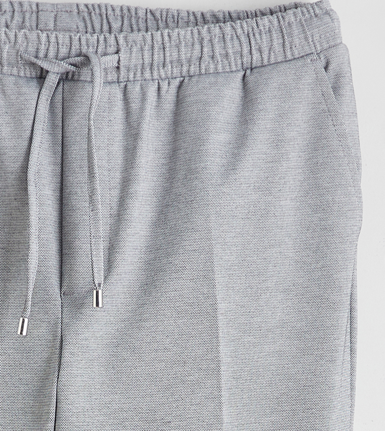 Mid Rise Slim Fit Trousers