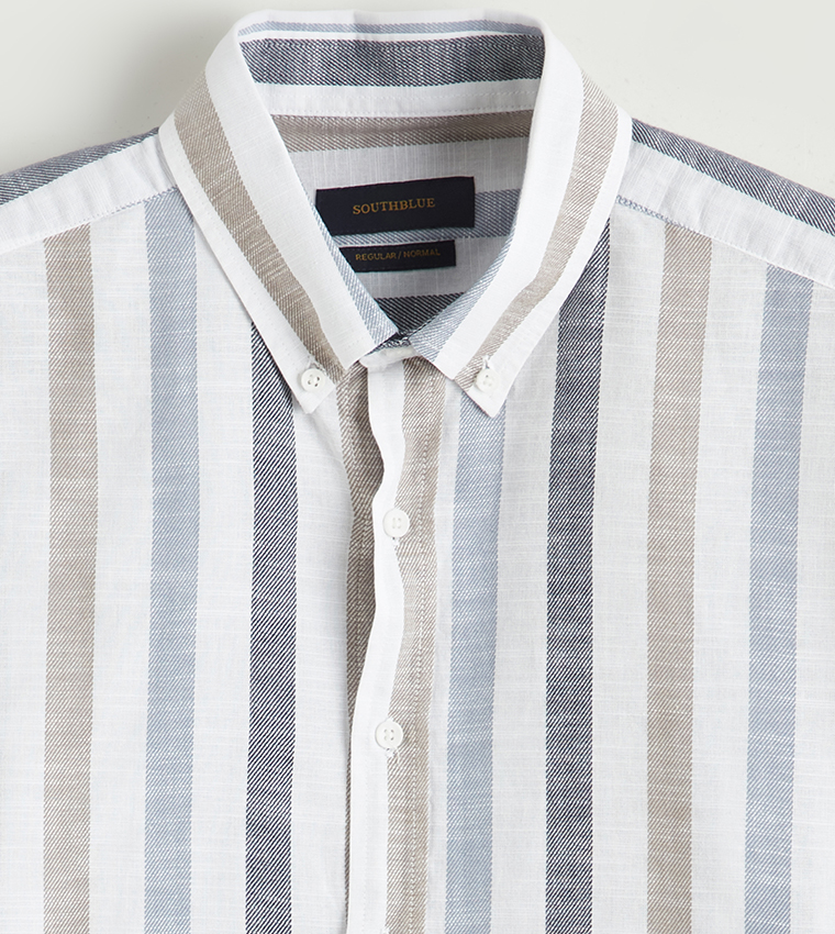 Striped Long Sleeves Casual Shirt