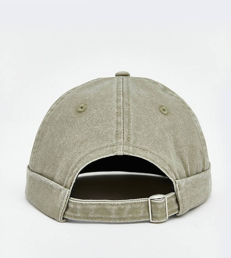 Solid Docker Denim Cap