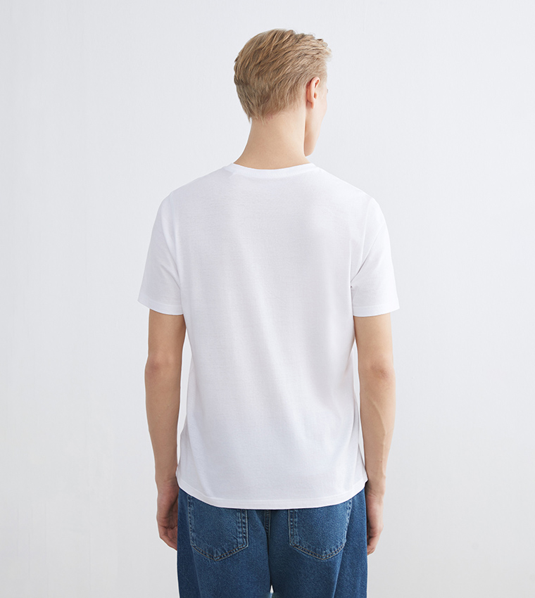 Printed Short Sleeves Casual T-Shirt