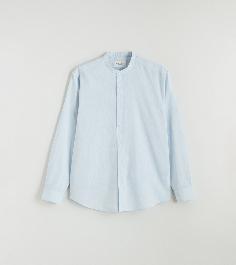 Solid Long Sleeves Casual Shirt