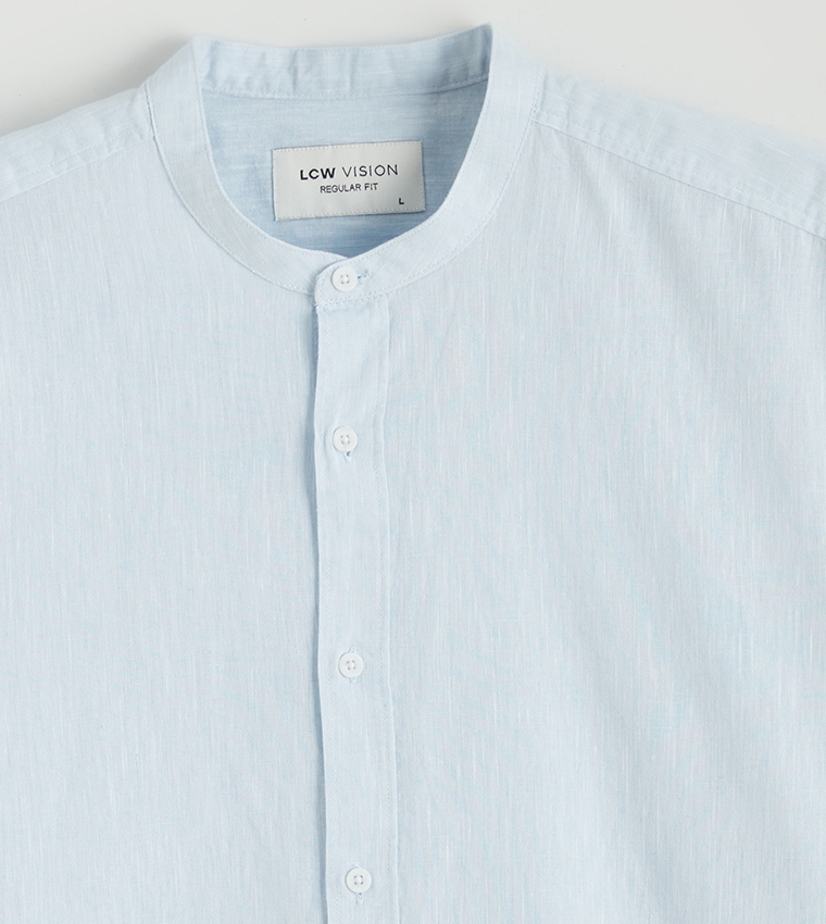 Solid Long Sleeves Casual Shirt