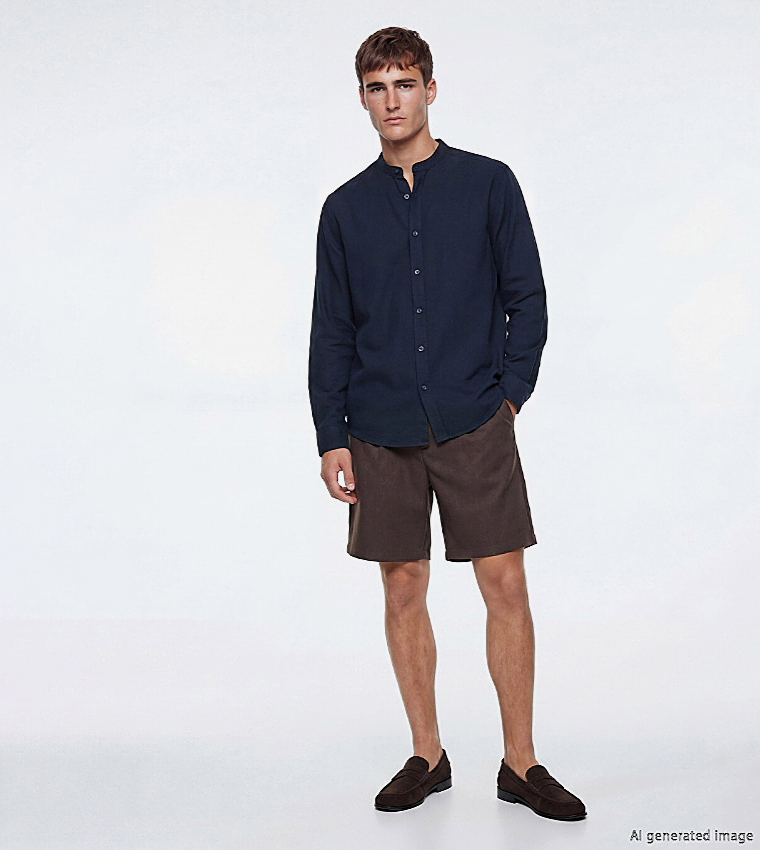 Solid Long Sleeves Shirt