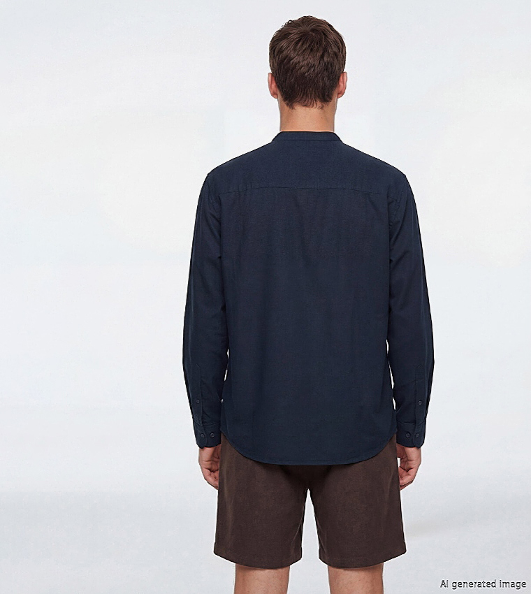 Solid Long Sleeves Shirt