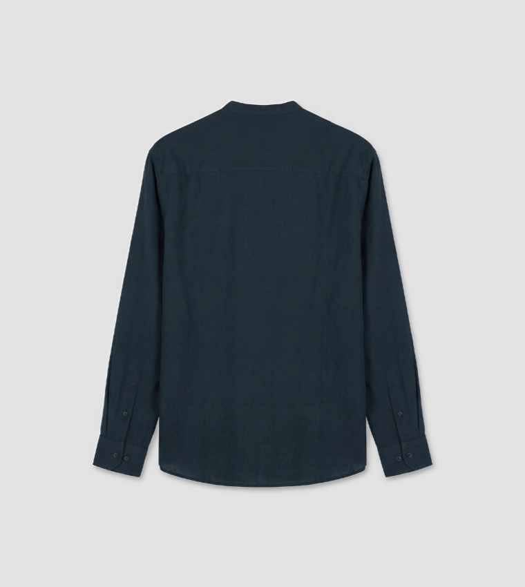 Solid Long Sleeves Shirt