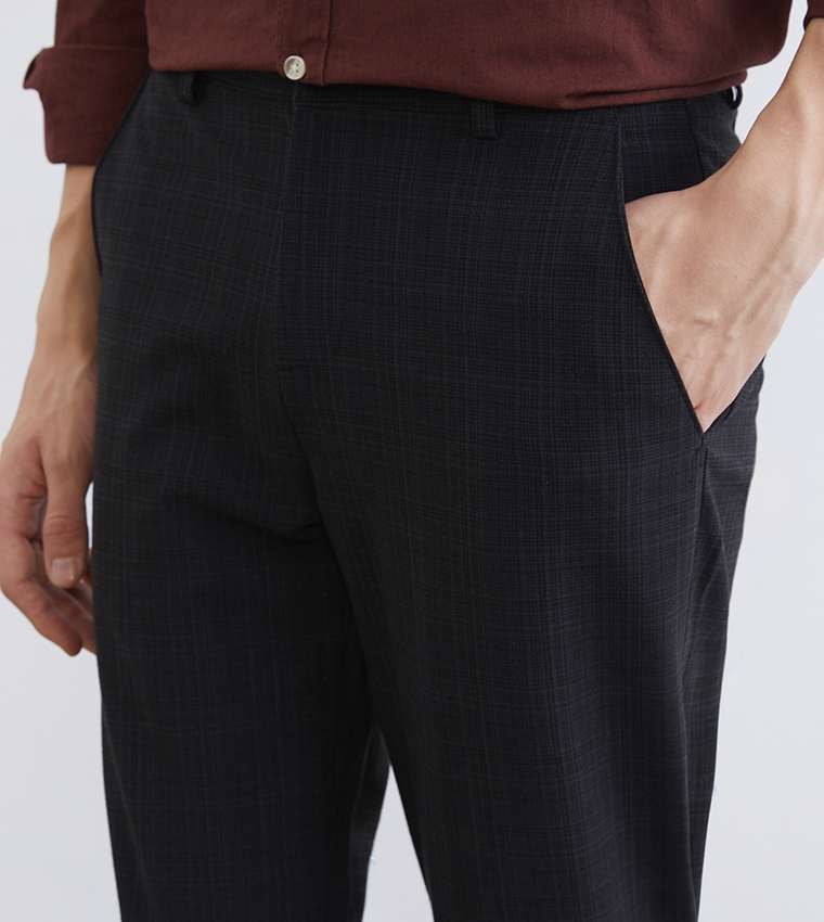 LC Waikiki  Casual Pants - BLACK Casual Pants