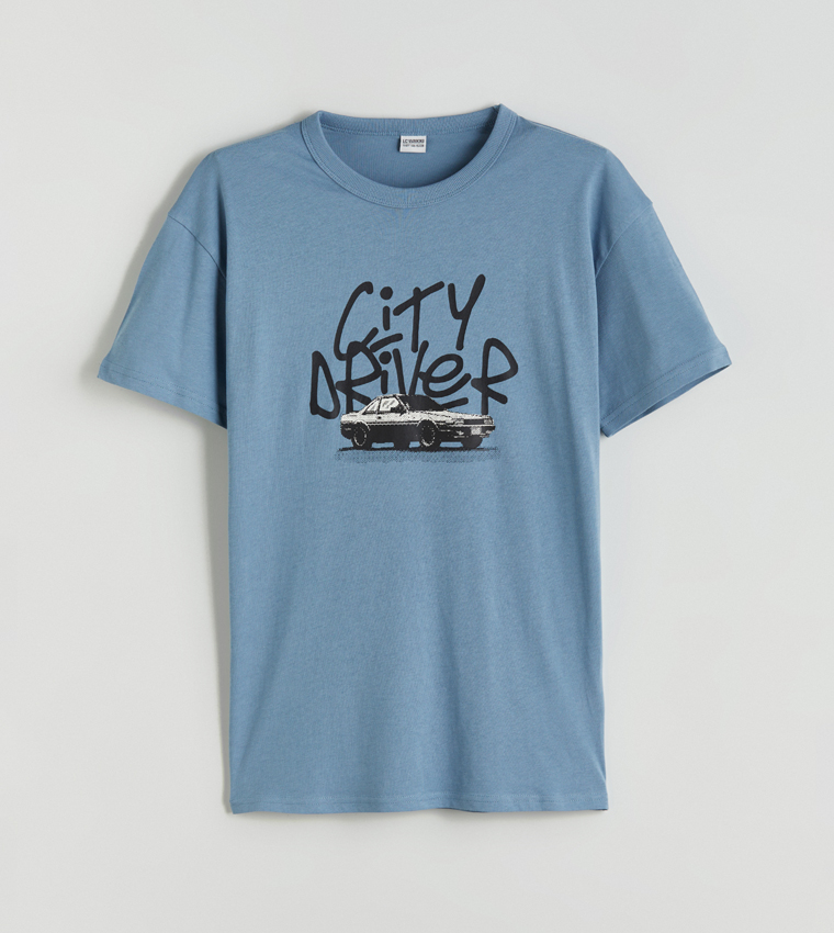 Printed Short Sleeves Casual T-Shirt