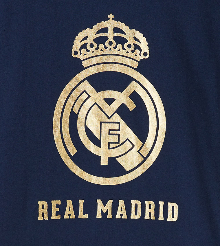 Real Madrid Print Short Sleeves T-Shirt